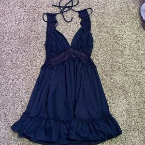 navy dress